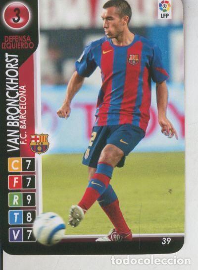 Colecionismo desportivo: Derby Total 2004-2005: F.C.Barcelona numero 03: Van Bronckhorst - Varios
