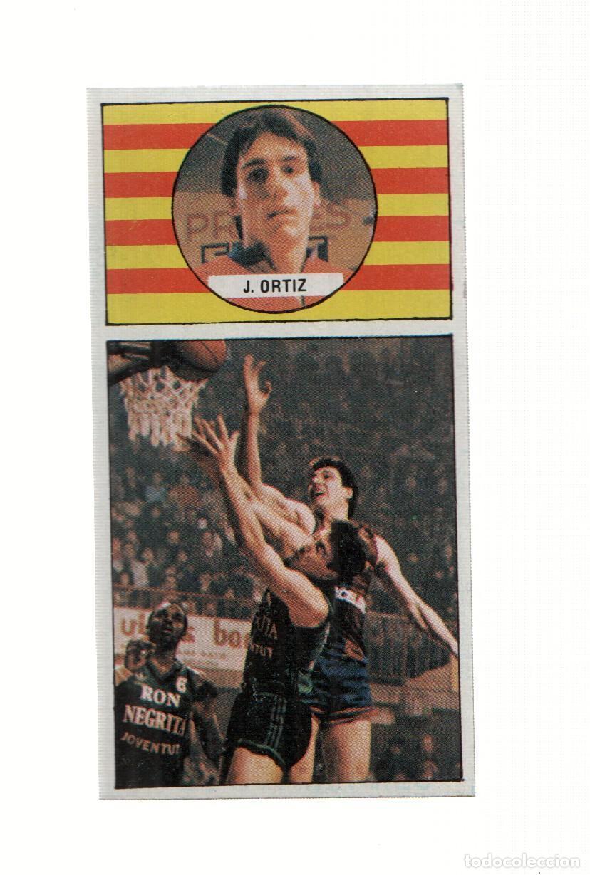Collectionnisme sportif: Cromo: Baloncesto 1986-1987: numero 08: Julian Ortiz del Barcelona