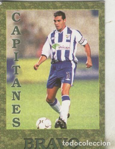 Coleccionismo deportivo: Cromos: Liga 2002: Malaga: Bravo - Varios