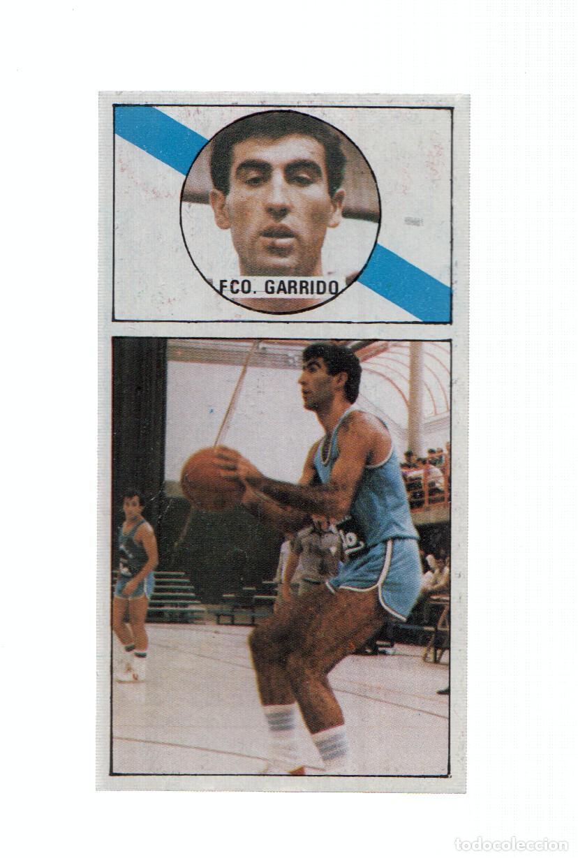 Collectionnisme sportif: Cromo: Baloncesto 1986-1987: numero 027: Garrido de Breogan de Lugo