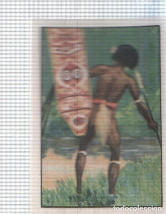 Colecionismo desportivo: Cromo Nestle numerado 015: Indigena