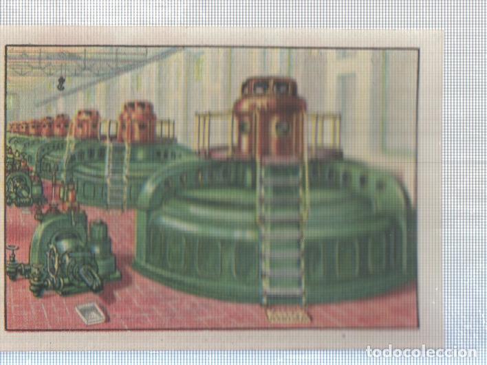 Collectionnisme sportif: Cromo Nestle numerado 254: Maquinaria fabrica