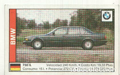 Collezionismo sportivo: CROMO numero 028: BMW 750iL - Varios