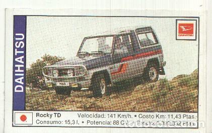 Coleccionismo deportivo: CROMO numero 039: DAIHATSU ROCKY TD - Varios