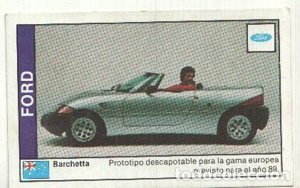 Coleccionismo deportivo: CROMO numero 064: FORD BARCHETTA - Varios