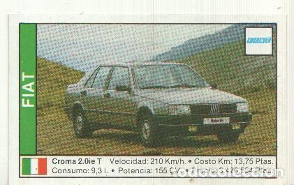 Coleccionismo deportivo: CROMO numero 055: FIAT CROMA - Varios