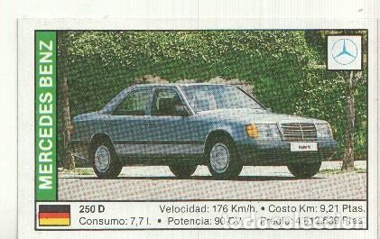 Colecionismo desportivo: CROMO numero 094: MERCEDES 250 D - Varios