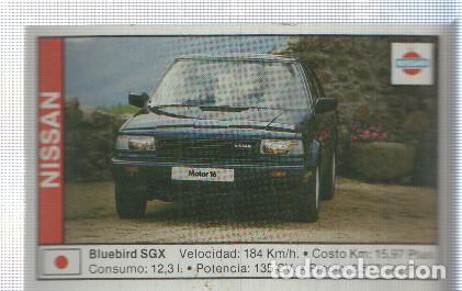 Colecionismo desportivo: CROMO numero 106: NISSAN BLUEBIRD SGX - Varios