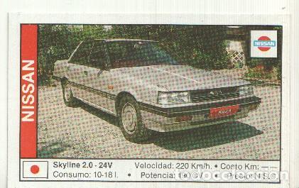 Colecionismo desportivo: CROMO numero 108: NISSAN SKYLINE 2.0 - Varios