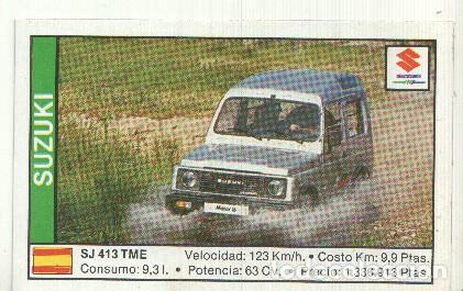 Coleccionismo deportivo: CROMO numero 162: SUZUKI SJ 413 - Varios