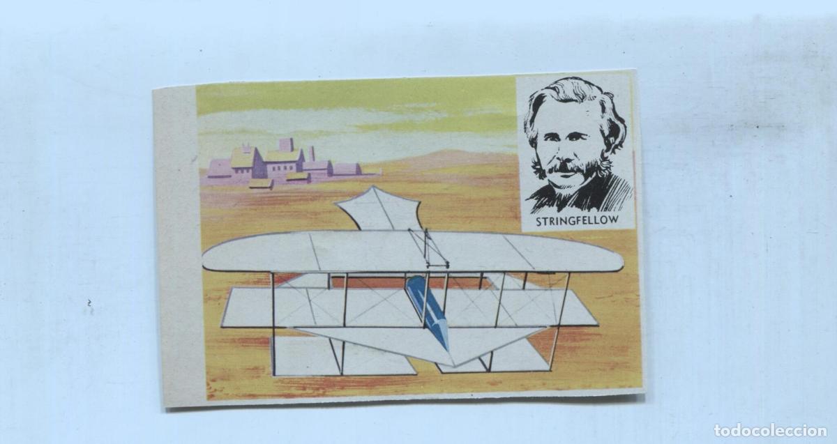 Collezionismo sportivo: Cromo La Conquista del Cielo numero 015: Stringfellow - Varios