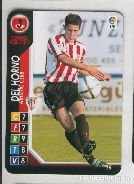 Collezionismo sportivo: Cromo: Derby Total 2004-2005: Atletic Club numero 03: Del Horno - Varios