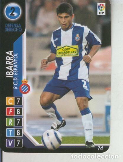 Collezionismo sportivo: Cromo: Derby Total 2004-2005: R.C.D.Espanyol numero 02: Ibarra - Varios