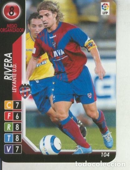 Collezionismo sportivo: Cromo: Derby Total 2004-2005: Levante U.D. numero 08: Rivera - Varios