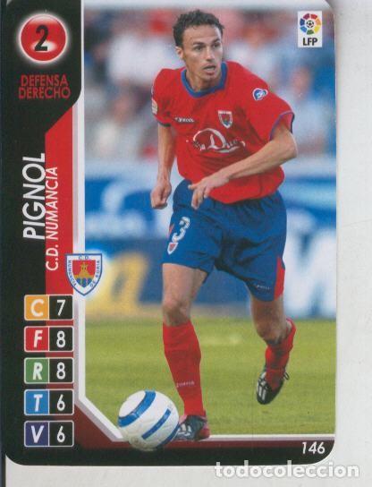 Collezionismo sportivo: Cromo: Derby Total 2004-2005: C.D.Numancia numero 02: Pignol - Varios