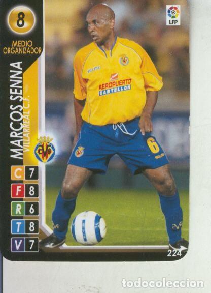 Coleccionismo deportivo: Cromo: Derby Total 2004-2005: Villarreal C.F. numero 08: Marcos Senna - Varios