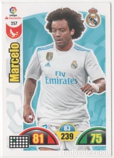 Coleccionismo deportivo: Cromo E00765: Album 2-Trading Car Game 2017-18, Marcelo: Real Madrid. Defensa - LFP