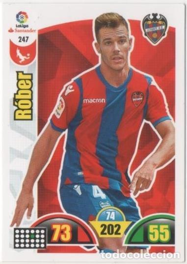Coleccionismo deportivo: Cromo E00757: Album 2-Trading Car Game 2017-18, R&oacute;ber: Levante U.D. Defensa - LFP