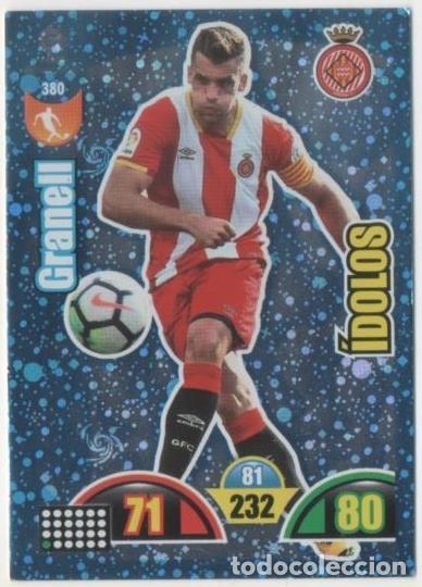 Collezionismo sportivo: Cromo E00852: Album 2-Trading Car Game 2017-18, Granell-&Iacute;DOLOS: Girona F.C. Medio - LFP