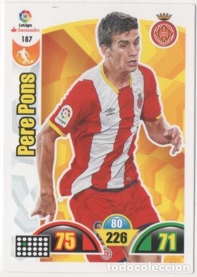 Collezionismo sportivo: Cromo E00717: Album 2-Trading Car Game 2017-18, Pere Pons: Girona F.C. Medio - LFP