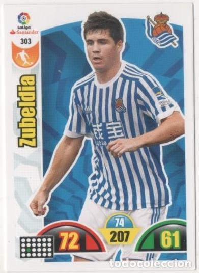 Collezionismo sportivo: Cromo E00796: Album 2-Trading Car Game 2017-18, Zubeldia: Real Socidad. Medio - LFP