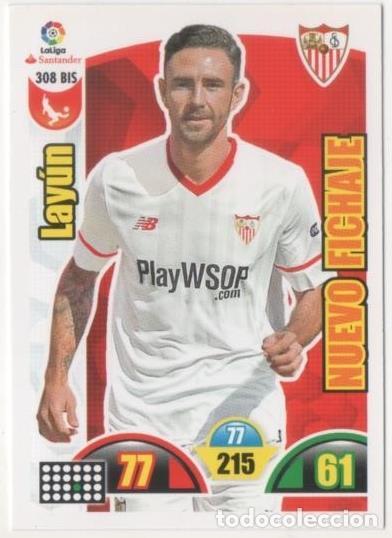 Collezionismo sportivo: Cromo E00804: Album 2-Trading Car Game 2017-18, Lay&uacute;n: -Sevilla F.C. Defensa - LFP