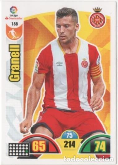 Collectionnisme sportif: Cromo E00715: Album 2-Trading Car Game 2017-18, Granell: Girona F.C. Medio - LFP