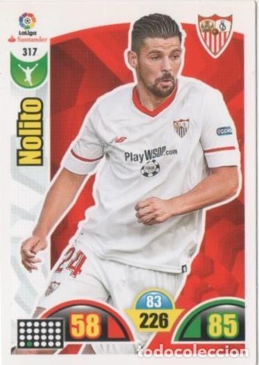 Collectionnisme sportif: Cromo E00807: Album 2-Trading Car Game 2017-18, Nolito: Sevilla F.C. Delantero - LFP