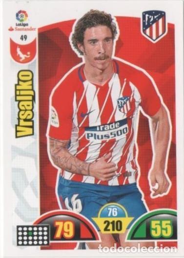 Collectionnisme sportif: Cromo E00611: Album 2-Trading Car Game 2017-18, Vrsaljko: At.C. Madrid. Defensa - LFP