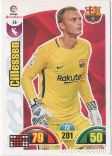 Collectionnisme sportif: Cromo E00630: Album 2-Trading Car Game 2017-18, Cillessen: C.N.Barcelona. Portero - LFP