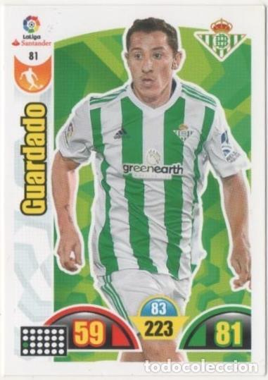 Collectionnisme sportif: Cromo E00638: Album 2-Trading Car Game 2017-18, Guardado: Real Betis Balonpie. Medio - LFP