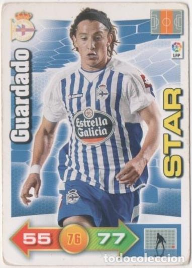 Colecionismo desportivo: Cromo E00577: Album 2-Trading Car Game 2010-11, Guardado: R.C.D La Coru&ntilde;a. Medio - LFP