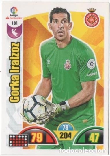 Sammelleidenschaft Sport: Cromo E00711: Album 2-Trading Car Game 2017-18, Gorka Iraizoz: Girona F.C. Portero - LFP