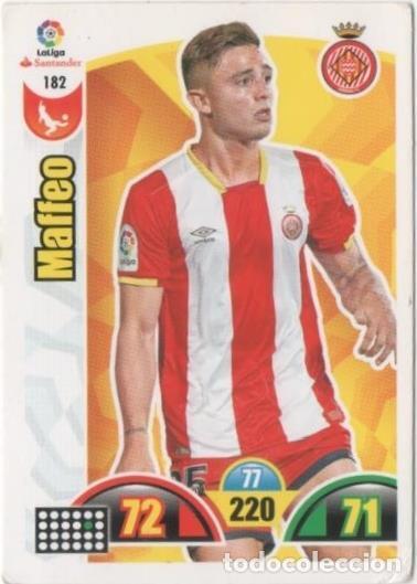 Sammelleidenschaft Sport: Cromo E00712: Album 2-Trading Car Game 2017-18, Maffeo: Girona F.C. Defensa - LFP