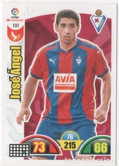Colecionismo desportivo: Cromo E00677: Album 2-Trading Car Game 2017-18, Jos&eacute; &Aacute;ngel: SD Eibar. Defensa - LFP