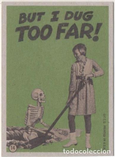 Colecionismo desportivo: Cromo E01040: Album 3-Monster Greeting Cards, Card n&ordm; 14 - Robert Crumb