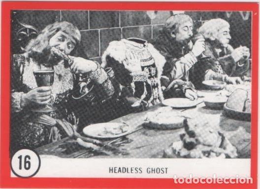 Sports collectibles: Cromo E01092: Album 3-Famous Monsters Series, Card n&ordm; 16. Headless Ghost - CAPTAIN CO.,
