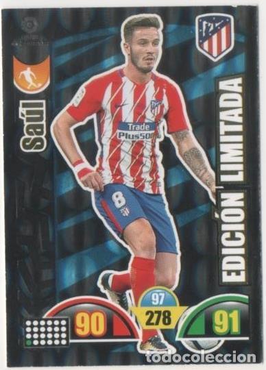 Sports collectibles: Cromo E00908: Album 2-Trading Car Game 2017-18, Sa&uacute;l: At. De Madrid. Medio - LFP