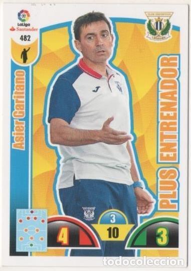 Sports collectibles: Cromo E00922: Album 2-Trading Car Game 2017-18, Asier Garitano-PLUS ENTRENADOR: C.D. Leganes - LFP