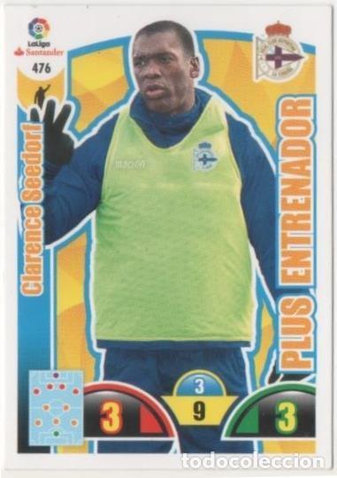 Sports collectibles: Cromo E00916: Album 2-Trading Car Game 2017-18, Clarence Seedorf-PLUS ENTRENADOR: R.C.D. La Coru&ntilde;a -