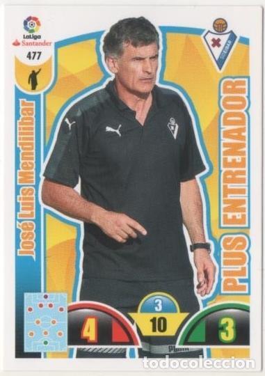Sports collectibles: Cromo E00917: Album 2-Trading Car Game 20147-18, Jos&eacute; Luis Mendilibar-PLUS ENTRENADOR: SD Eibar - LF