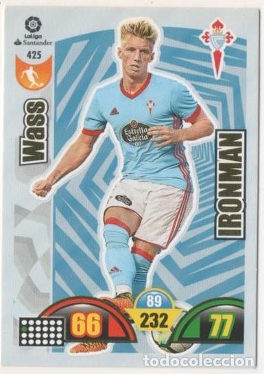 Sammelleidenschaft Sport: Cromo E00890: Album 2-Trading Car Game 2017-18, Wass-IRONMAN: R.C. Celta de Vigo. Medio - LFP