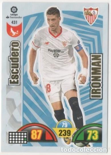 Sammelleidenschaft Sport: Cromo E00892: Album 2-Trading Car Game 2017-18, Escudero-IRONMAN: Sevilla F.C. Defensa - LFP