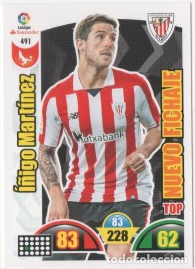 Sammelleidenschaft Sport: Cromo E00931: Album 2-Trading Car Game 2017-18, &Iacute;&ntilde;igo Mart&iacute;nez: At. De Bilbao. Defensa - LFP