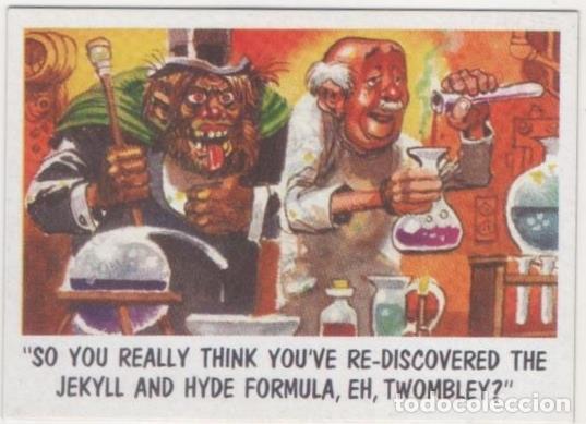 Sammelleidenschaft Sport: Cromo E00969: Album 3-You'll Die Laughing,Card n&ordm; 10 - Jack Davis