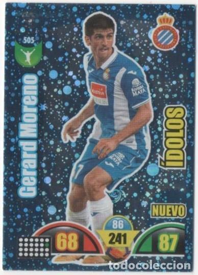 Collezionismo sportivo: Cromo E00944: Album 2-Trading Car Game 2017-18, Gerard Moreno-&Iacute;DOLOS: R.C.D. Espa&ntilde;ol. Delantero - LF