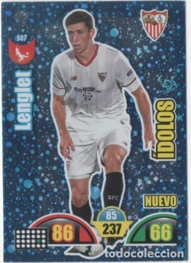 Collezionismo sportivo: Cromo E00947: Album 2-Trading Car Game 2017-18, Lengler: Sevilla F.C. Defensa - LFP