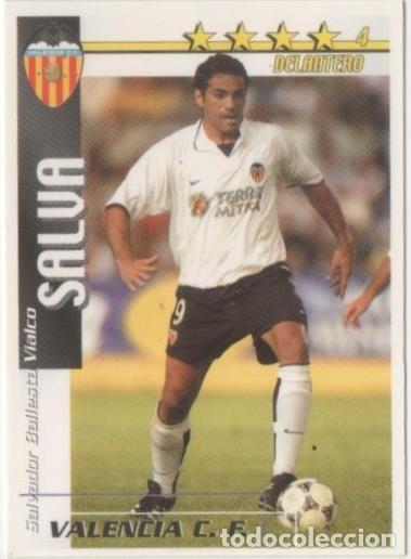 Collezionismo sportivo: Cromo E00158: Fichas de la Liga 2003, Salva: Valencia F.C. Delantero - LFP