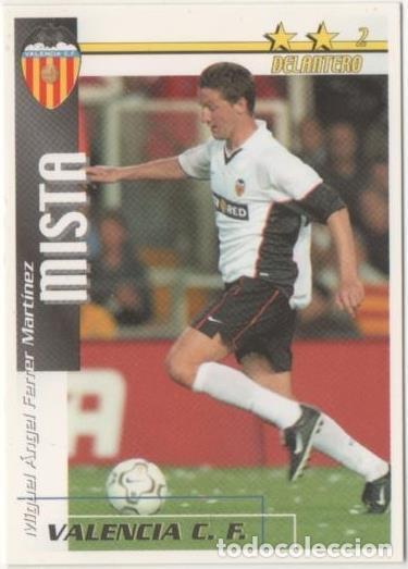 Collezionismo sportivo: Cromo E00171: Fichas de la Liga 2003, Mista: Valencia F.C. Delantero - LFP