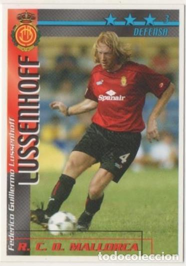 Sports collectibles: Cromo E00260: Fichas de la Liga 2003, Lussenhoff: R.C.D. Mallorca. Defensa - LFP